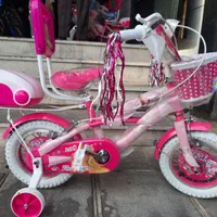 دوچرخه صورتی 12و16 poles(جهان دوچرخ قم)|دوچرخه، اسکیت، اسکوتر|ساوه, |دیوار