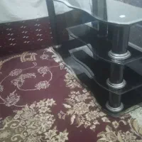 میزتلوزیون شیشه ای سالم
