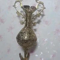 گلدان برنجی نو|مجسمه، تندیس، ماکت|تهران, کوهک|دیوار