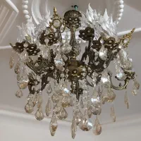 لوستر برنز|لوستر و چراغ آویز|اراک, |دیوار