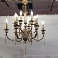 لوستر سنگ پر طاووس