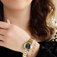 ساعت NK ظریف طلایی زنانه کادویی|ساعت|اصفهان, قلعه طبره|دیوار