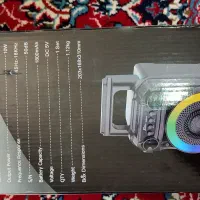 اسپیکر بلوتوثی همراه میکروفون و رقص نور|پخش‌کننده همراه|گرمسار, |دیوار