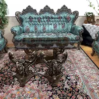 مبل سلطنتی|مبلمان خانگی و میز عسلی|نیشابور, شهرک بسیج|دیوار