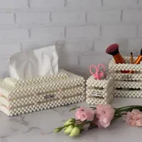 ست‌جابراشی‌وجعبه‌دستمال‌کاغذی