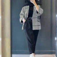 پالتو آستر دار جنس موهر پشمی