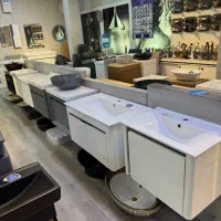 روشویی کابینتی آینه باکس ضد آب PVC