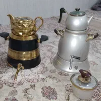 دوعدد کتری و قوری و چای ساز سالم|قوری، کتری، قهوهساز دستی|سبزوار, باهنر|دیوار