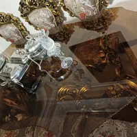 ست مبلمان استیل طلایی مشکی|مبلمان خانگی و میز عسلی|تهران, پاسداران|دیوار