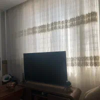 پرده اتاق پذیرایی نو بدون پارگی و خرابی
