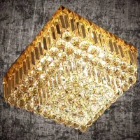لوستر کریستالی دایره بیضی مربع و ... کد ۱۵۱|لوستر و چراغ آویز|قم, نیروگاه|دیوار