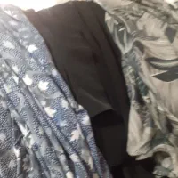 چادر رنگی ومشکی