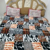 تخت دونفره تمام چوب