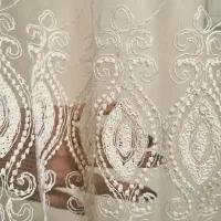 پرده تور خامه دوزی|پرده، رانر، رومیزی|تهران, آبشار تهران (دریاچه)|دیوار