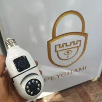 دوربین مکعبی سیمکارتی ودوربین لامپی وایفایی360درج|دوربین مداربسته|مشهد, رده|دیوار