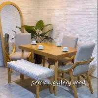 لوسارا دیزاین میز ناهار خوری پارمیس زیبایی و راحتی