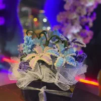 اول کارمه گل درست میکنم ممنونم حمایت میکنین|صنایع دستی و سایر لوازم تزئینی|تبریز, |دیوار