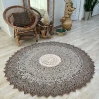 فرشینه دستبافت ماندلا بافی|گلیم، جاجیم، گبه|تهران, گلستان (شهرک راه آهن)|دیوار