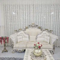 مبل سلطنتی استیل در حد آک مناسب جهیزیه