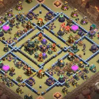 اکانت کلش آف کلنز تاون ۱۷