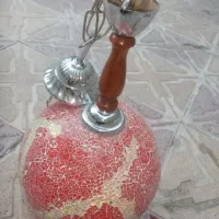 لوستر گرد کریستالی|لوستر و چراغ آویز|همدان, |دیوار