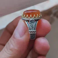 انگشتر عقیق سرخ معاوضه با طوطی