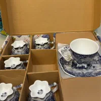 سرویس۱۲پارچه چای خوری قلم ابی باواریا|ظروف سرو و پذیرایی|تهران, نیروی هوایی (پیروزی)|دیوار