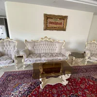 مبل استیل ۹ نفره با نهارخوری ۸ نفره- فوری حراج|مبلمان خانگی و میز عسلی|تهران, اوین|دیوار