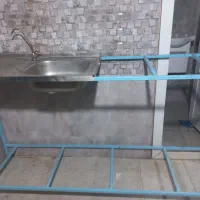 چارپایه همراه سینک