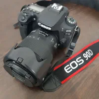 دوربین فیلمبرداری و عکس برداری 90 d.کنون|دوربین عکاسی و فیلم‌برداری|دزفول, |دیوار