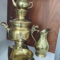 سماور زغالی برنجی