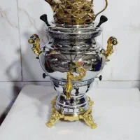 سماور سه گاره/سماورتمام برنجی/سماور رو گازی/سماور|سماور، چای‌ساز، قهوه‌ساز|مشهد, سیس‌آباد|دیوار