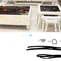 جلومبلی و ۳عددمیزعسلی نو مناسب جهاز