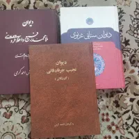سه دیوان شعر(سنایی، واعظ قزوینی و نجیب گلپایگانی)