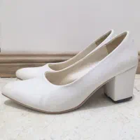 کفش زنانه مجلسی سفید