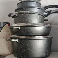 سرویس قابلمه چدن|ظروف پخت‌وپز|کنگاور, |دیوار