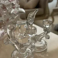 تعدادی ظرف بلوری اکسسوری منزل لوکس و یک عدد سرخ کن|حراج|ایلام, |دیوار