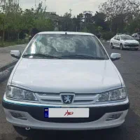 پژو پارس سال 1401 سفید و بدون رنگ