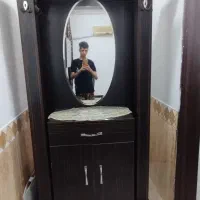 جا کفشی به رنگ قهوه ای