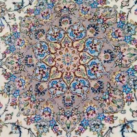 فرش گل ابریشم کاشان|فرش|گلپایگان, |دیوار