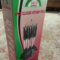 ست کفگیر و ملاقه نسوز هفت پارچه مارک mgs المانی