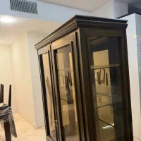 بوفه‌ چوبی در حد نو|بوفه، ویترین، کنسول|تهران, فدک|دیوار