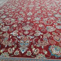 سه تخته فرش ۹ متری ۷۰۰ شانه تراکم ۲۵۵۰ رنگ قرمز