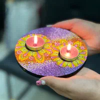 جا شمعی|صنایع دستی و سایر لوازم تزئینی|نور, |دیوار