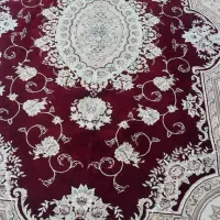 ۶ تخته فرش ۶ متری زرشکی در حدنو (۳تا ۳تا مثل هم)