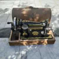 چرخ خیاطی قدیمی|چرخ خیاطی و ریسندگی|اژیه, |دیوار