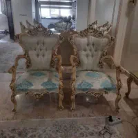 مبلمان ۷ نفره با ناهار خوری ۸ نفره|مبلمان خانگی و میز عسلی|تهران, قاسمآباد|دیوار