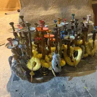 قلیان چوبی برای کافه و قهوه خانه