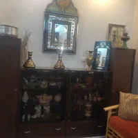 کنسول چوب گردو صندلی دکور|بوفه، ویترین، کنسول|تهران, امیر بهادر|دیوار