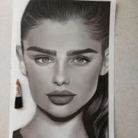 طراحی چهره وچشم و ابرو، حیوان و تابلوی های خاص